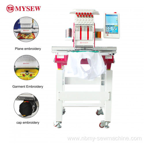 New single head computer embroidery machine